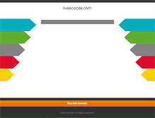 Tablet Screenshot of livescoces.com